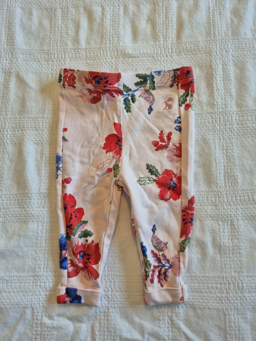 Joules girls 3-6 months Beatrix Potter design leggings EUC